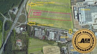 Investičná príležitosť Pozemky na predaj 31 124 m2, Zvolen - 1