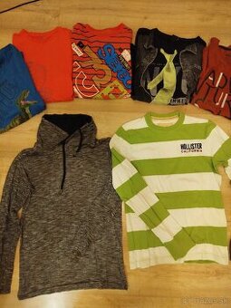 Balík chlapčenských tričiek 164-174