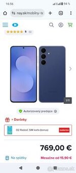 Samsung Galaxy S25 FE 5G 128GB Blue