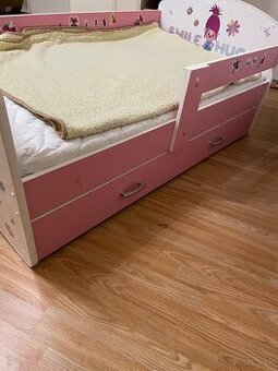 Detská postel trolovia poppy