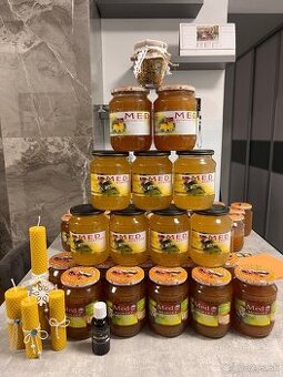 Med, propolis, sviečky
