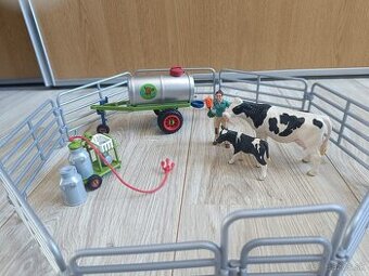 Schleich - farma s kravičkami
