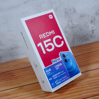 Predam uplne novy Xiaomi Redmi 15C 5g 4/128gb cierny, modry