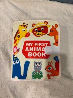 Predám uplne novú detsku knihu Quiet Book zveratka