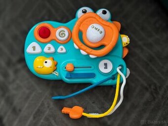 Interaktívna hračka pre bábätko – volant / activity panel