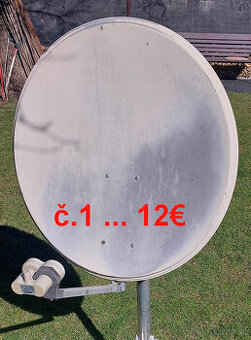 Satelitna parabola + konzola