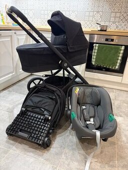 Čierny kočík Cybex Balios S Lux