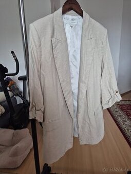 Zara ľanové sako veľkosť XL