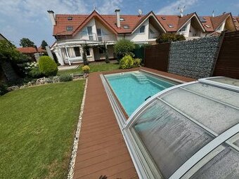 Príjemný 4-izbový RD s bazénom a garážou