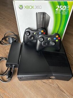 Xbox 360 S 250GB matna + hry
