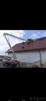 Prenájom vysokozdvižnej plošiny, výškové práce, plošina
