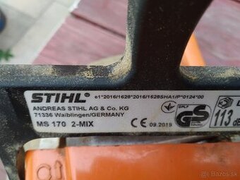 Benzínová píla STIHL MS170