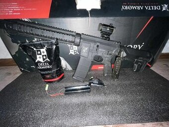 Predám airsoftovú zbraň M4 AR15 SilentOps 9