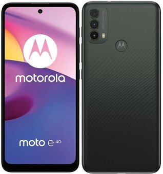 Motorola Moto E40 4GB/64GB šedý