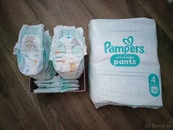 Plienky Pampers Pants 4 - 1