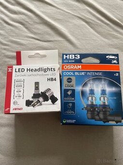 Žiarovky do auta HB 4 a HB3