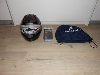 Predam krasnu novu moto prilbu znacky SHARK EVO GT SEAN MAT