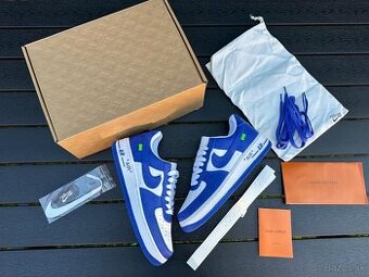 NIKE AIR FORCE 1 LOW LOUIS VUITTON VIRGIL ABLOH WHITE ROYAL