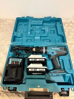 Makita HP457DWE – akumulátorový vŕtací skrutkovač s príklepo