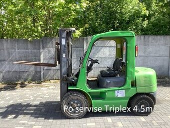 Heli CPCD30 – diesel vozík 3t, Triplex 4.5m, po servise