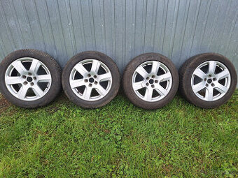 17 ALU 5X112 org.AUDI+Zimne pneu 225x55x17