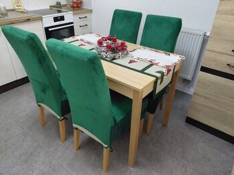 Jedálenský stôl + 4 stoličky - 1