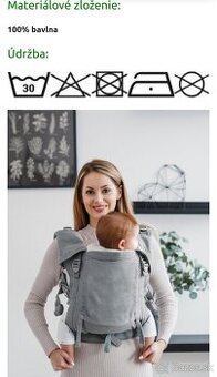 Nosič Belenka od narodenia sivý, Nový