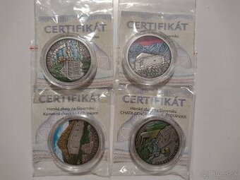 Strieborná medaila Horské chaty na Slovensku