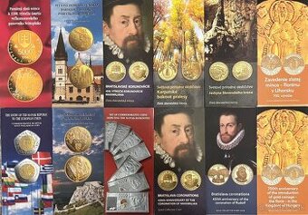 Informačný leták k zlatým zberateľským minciam
