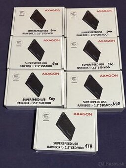 Predám externé HDD 2,5” a aj iné HDD/SSD