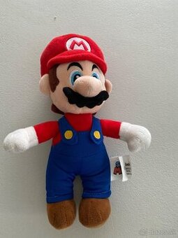 Plysova hracka - super Mario