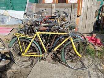 10x československé staré jízdní kolo Premiér Eska Favorit