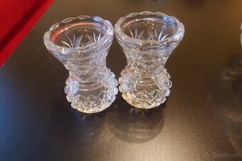 Krištáľové vazy 2ks