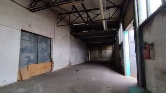 Skladový priestor na prenájom,150m2, Priemyselná ulica,Galan