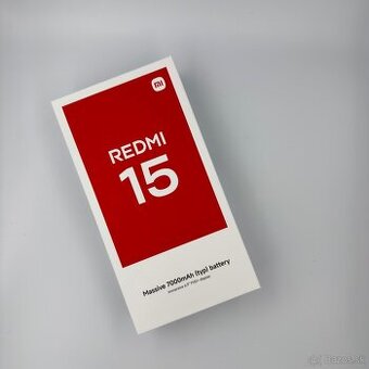 Xiaomi Redmi 15 LTE 6/128GB MIGNIGHT Black | NOVÉ
