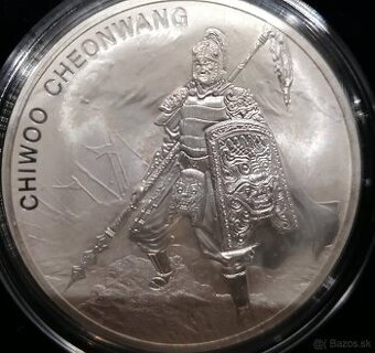 Strieborné investičné kórejské mince