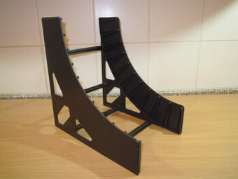 Plastový stojan na videokazety - viac ks