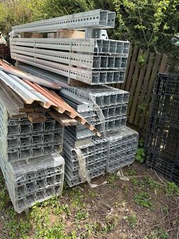 Jokel železo perforovany profil 90x90x4mm žiarovy zinok HDG