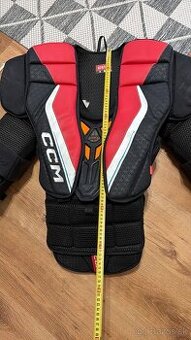 ✅ BRANKÁRSKA HOKEJOVÁ VESTA - CCM E.FLEX 6 BLACK = M - L ✅
