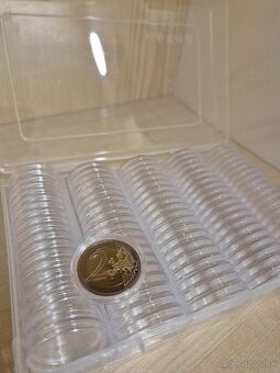 Box na 2€ mince 100ks 27mm