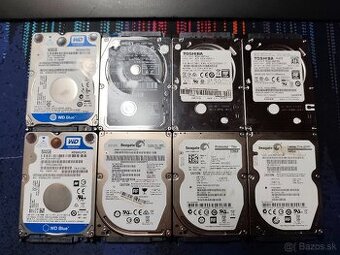 Predám rôzne 2.5 harddisky 500GB
