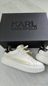 Predám lacno dámske kožené tenisky zn. Karl Lagerfeld