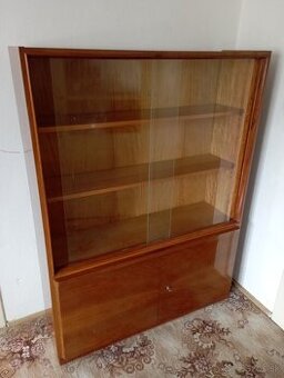 Retro skriňa, skrinka na knihy, knihovníčka