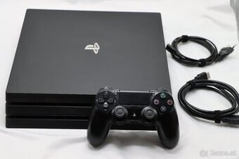 PS4 Pro CUH-7216B + ovládač + HDMI + napájací kábel