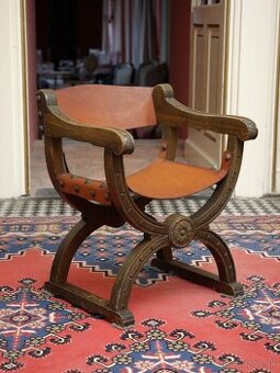 Starožitné kreslo Dagobert