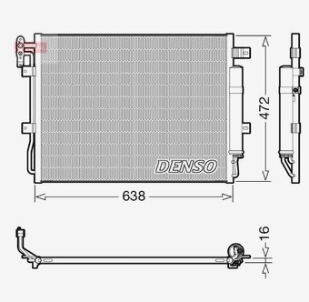 Nový výměník klimy Denso Range Rover
