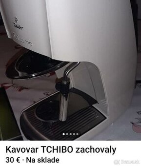 Tchibo kavovar zánovný