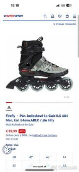 Firefly ILSA84 (ABEC 7) Velkost 41 panske korcule
