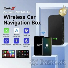 CarlinKit 2 CarPlay, Android auto, Rádio.