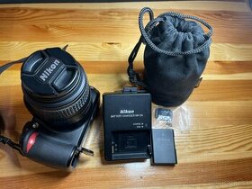 Nikon D3100 + objektívy 18-55mm a 55-200mm